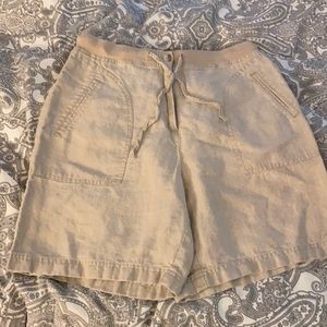 JJill linen shorts